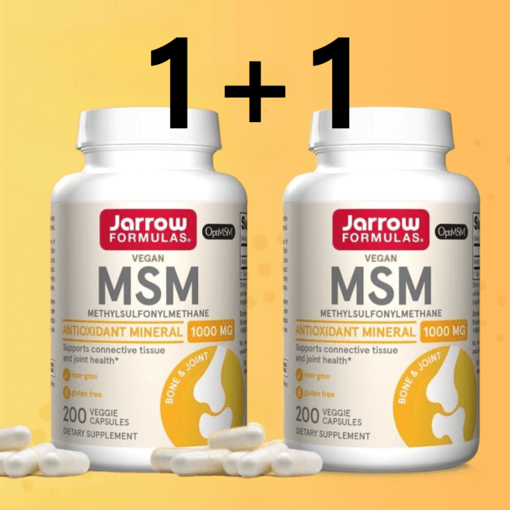 자로우 <b>MSM</b> 베지캡슐 200정 합이 400정 JARROW <b>MSM</b> 재로우