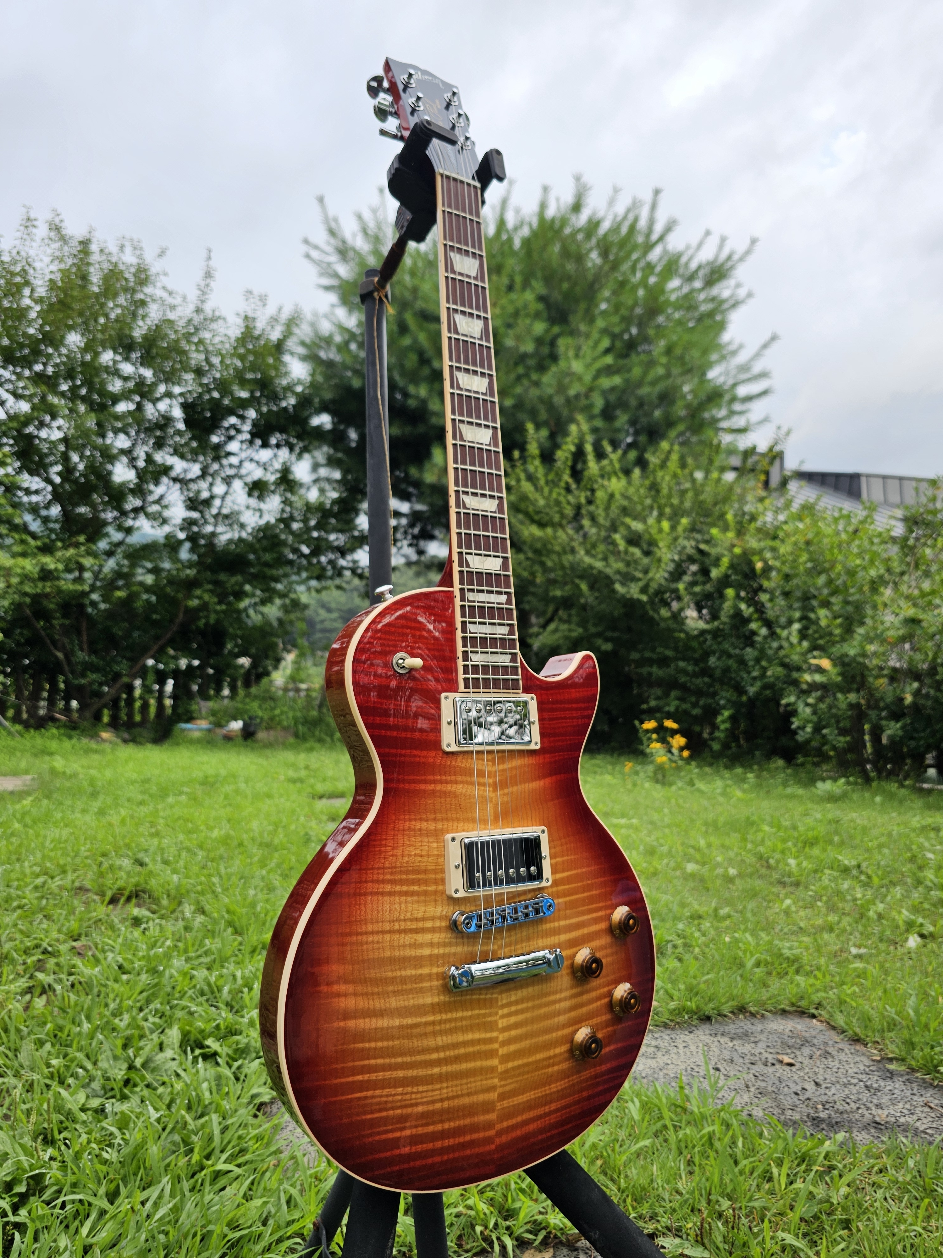 Gibson 깁슨 레스폴 스탠다드 체리 썬버스트 킬러탑