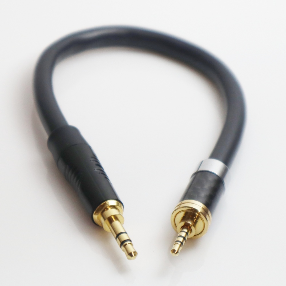 카나레 수제작 2.5mm to 3.5mm 케이블 / 수-수 aux 앰프 DAC 헤드폰연결