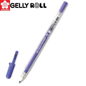 사쿠라 겔리롤 문라이트 파스텔 블루 437 젤펜 1.0mm 153x9mm 8g
