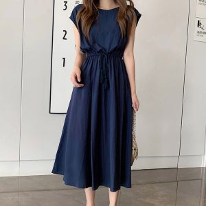 LD 까이유 민소매 원피스 치마 롱 빅사이즈 루즈핏 여성 여름 하객룩