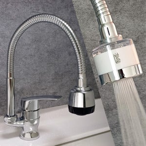 (싱크대 코브라 수전+크라운 필터) 주방 원홀 수도꼭지 수도 교체