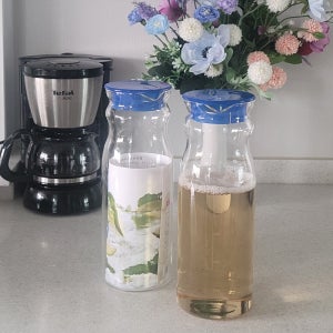 하리오 내열유리 물병 냉장고 1.2L/1p/2p 식탁 다용도 워터저그 보틀