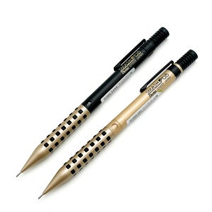 펜텔 스매쉬 키테라 한정판 샴페인골드 골드블랙 고급샤프 0.5MM(가죽케이스 포함)