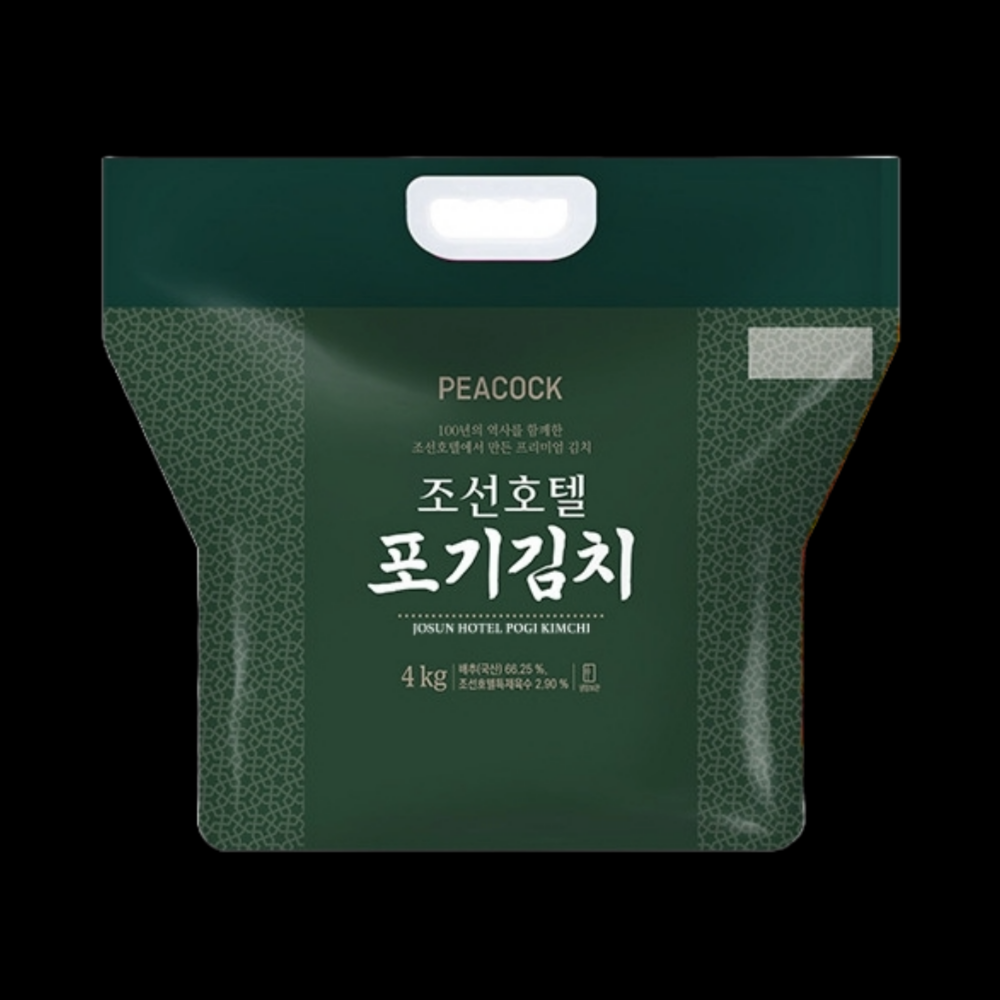 피코크 조선호텔김치 4kg 김장김치 보쌈김치 주문