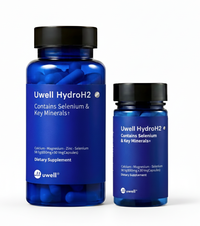 <b>유웰</b> 하이드로H2/<b>Uwell</b> HydroH2/수소+미네랄 90캡슐+휴대용 30캡슐