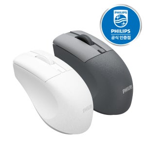 필립스 듀얼모드 저소음 무선 마우스 SPK7528