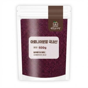 (국내산) 아로니아분말 아로니아가루 600g