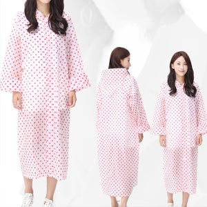 비옷 우비 성인 단체 일회용 장마 투명 비닐 여자 성인용 휴대용 여름 장마철 땡땡이