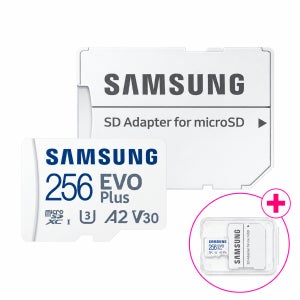삼성 마이크로 SD 메모리카드 블랙박스 스마트폰 EVO PLUS +케이스 256GB