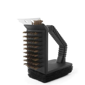 야토 캠핑 바베큐 무쇠 화로대 그릴 청소 청소솔 세척 브러쉬