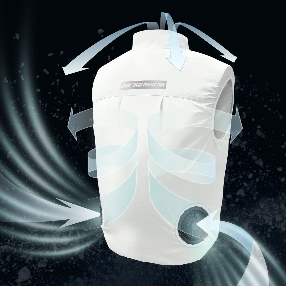 카멜로 선풍기조끼 쿨링 냉감 통풍 에어컨 바람 아이스 조끼