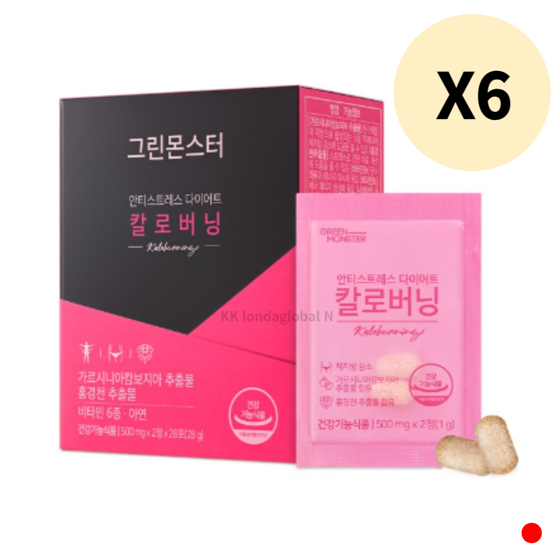 그린몬스터 다이어트 칼로버닝 안티<b>스트레스</b> 3개웡분