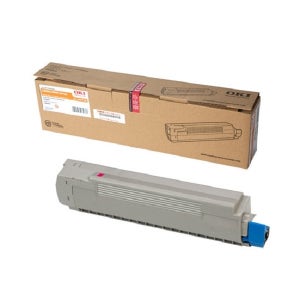 오키정품토너 빨강 박스만 개봉 OKI C8600/C8800 M