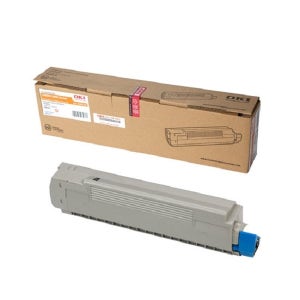 오키 정품토너 검정 박스만 개봉 OKI C8600/C8800