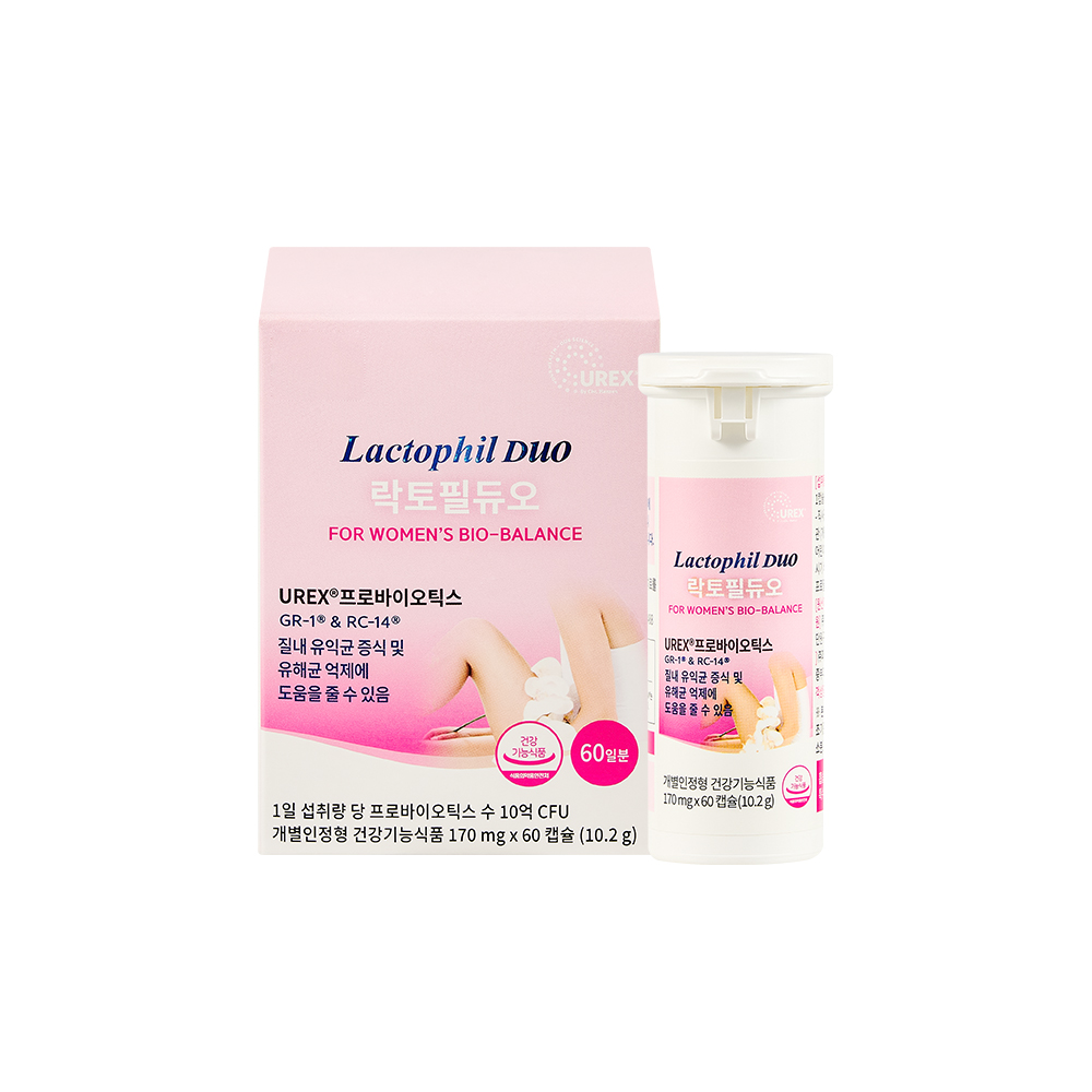 락토필듀오 질유산균 60캡슐, 1개