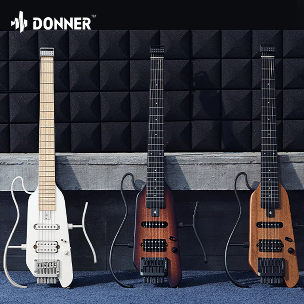 Donner HUSH-X 도너 허쉬 X 초경량 헤드리스 일렉기타 일렉트릭 기타