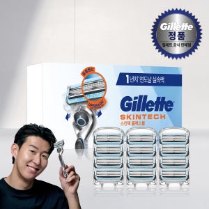 [추가적립]질레트 스킨텍 면도날 12입