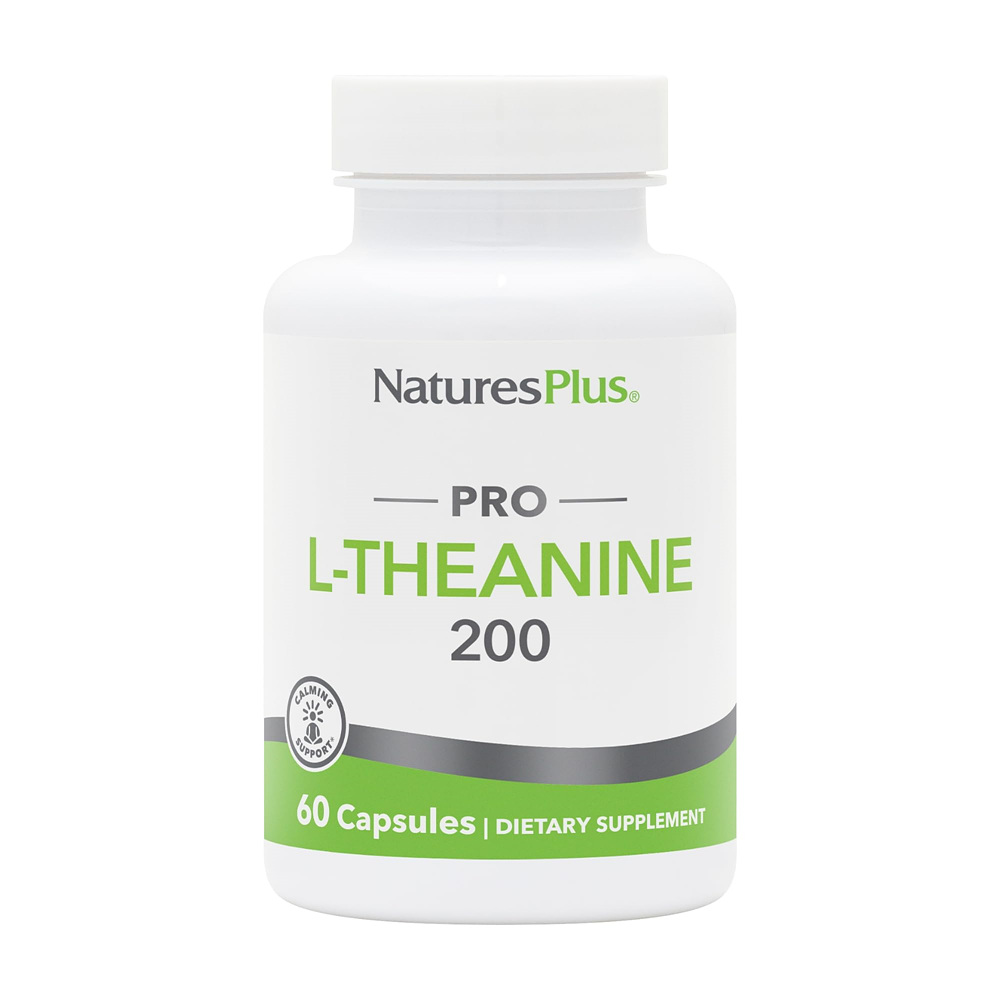 <b>네이처스플러스</b> 프로 엘테아닌 L Theanine 200mg 60캡슐
