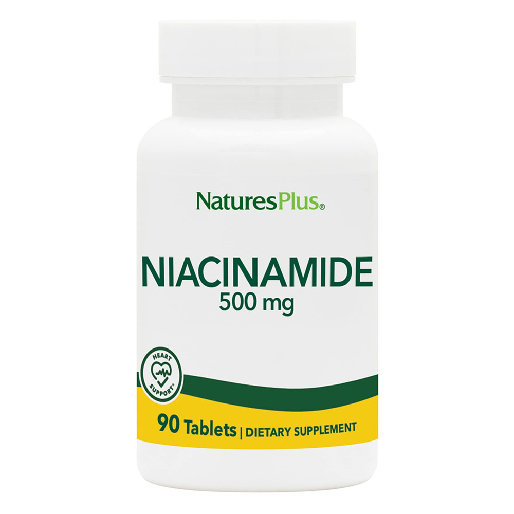 <b>네이처스플러스</b> 나이아신아미드 Niacinamide 500mg 90정