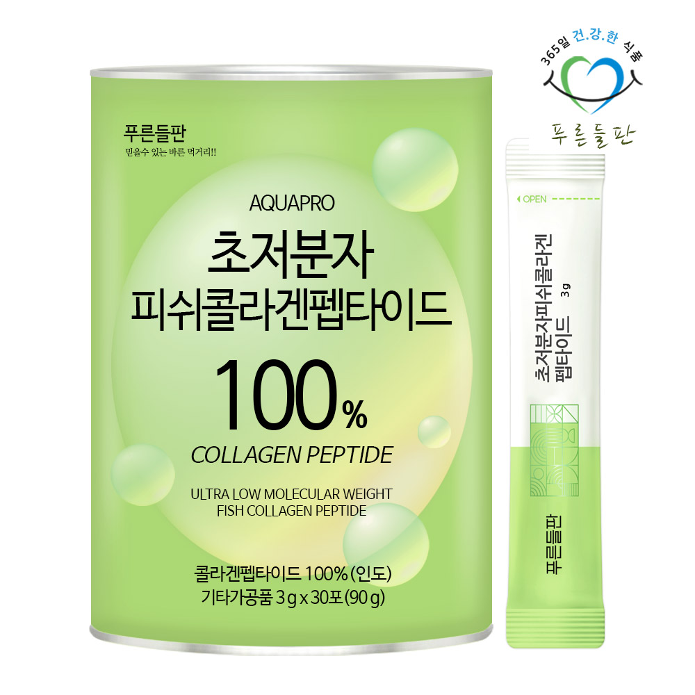 초<b>저분자</b> <b>콜라겐</b> 스틱 100달톤 먹는 어린 <b>피쉬</b> <b>저분자</b> <b>콜라겐</b> 펩타이드 <b>90g</b>, 1개