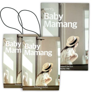 퍼퓨 옷장 방향제 샤쉐 장농 서랍장 냄새 제거 탈취제 베이비마망 20g x 2개입