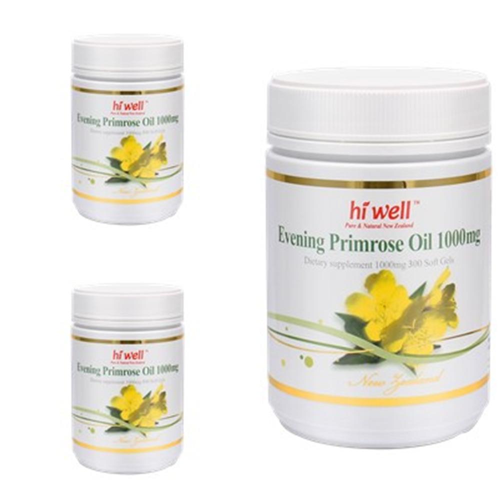(뉴질랜드) 하이웰 달맞이꽃종자유 1000mg 300소프트젤 3팩