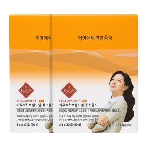 이영애 골드 카무트 효소 30포, 2개
