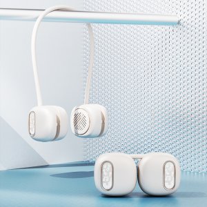 엑스테라 XT-F10 넥밴드 휴대용 선풍기 화이트