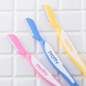 카이 프리티 눈썹칼 3P 눈썹 정리 면도기 미용칼