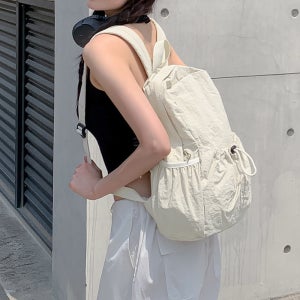 스트링 백팩 보부상 나일론 가벼운 여대생 여자 대학생 노트북 백백 가방 직장인 여행용 경량