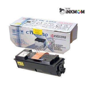 교세라 CTK-4350 검정 정품토너 레이저젯 CHP-5350D FS-2025DG