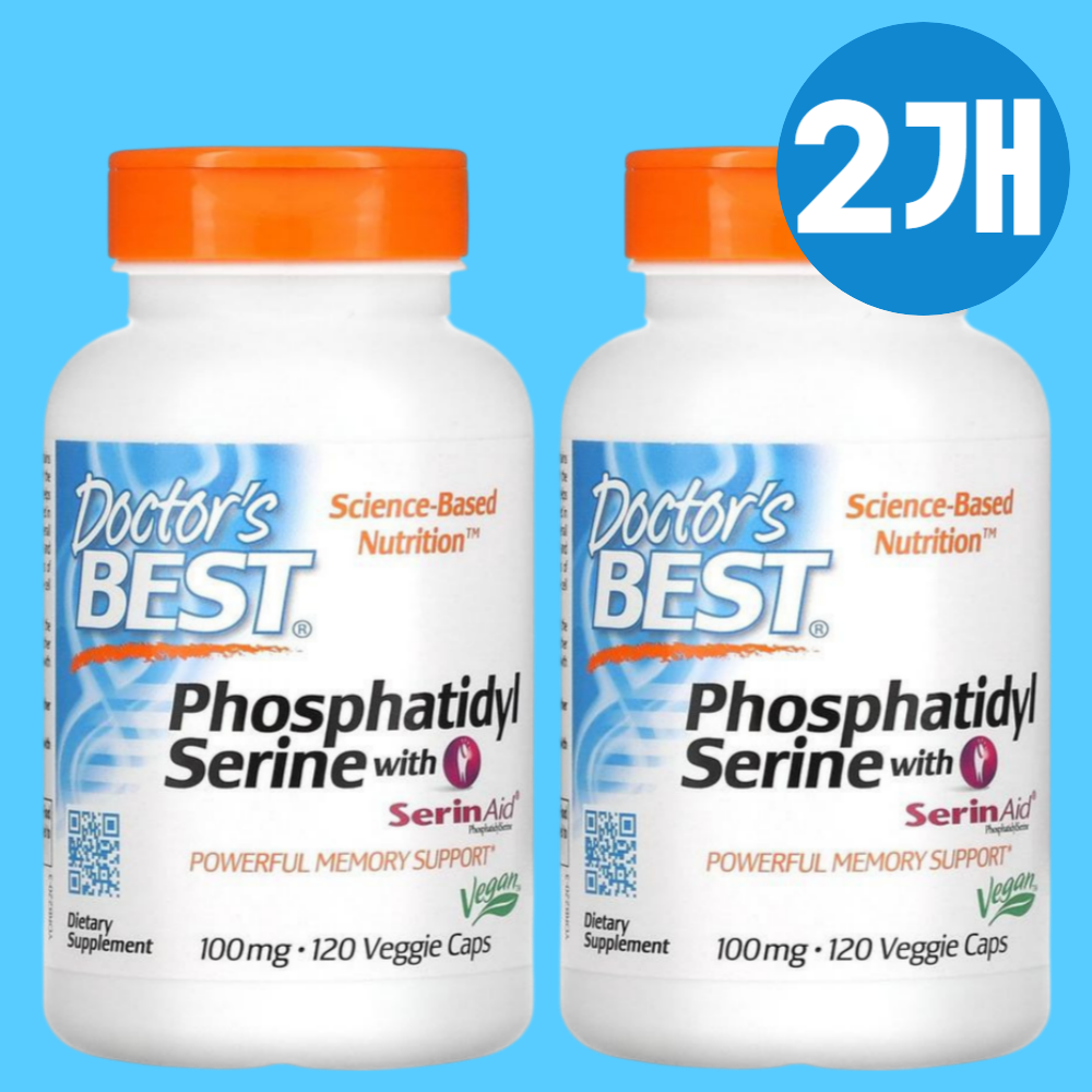 닥터스베스트 포스파티딜세린 100mg 120정 2개