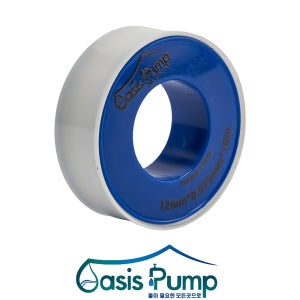 테프론테이프 수도 배관 펌프 파이프 누수방지 방수 커버 테이프 12mmx10m, 1개