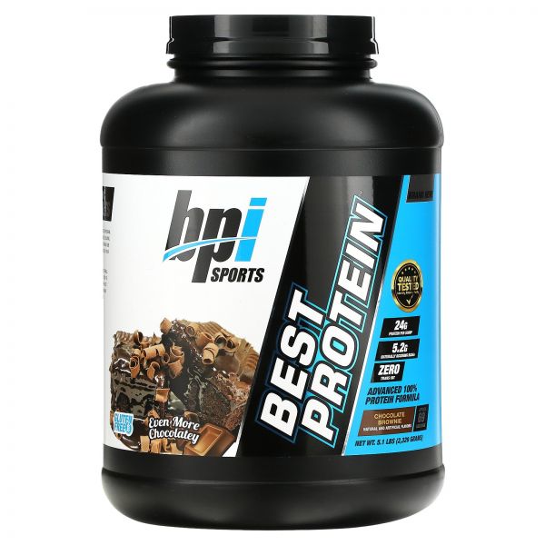 <b>BPI 스포츠</b> Best <b>프로틴</b> 어드밴스드 100 포뮬러 초콜릿 브라우니 2329g