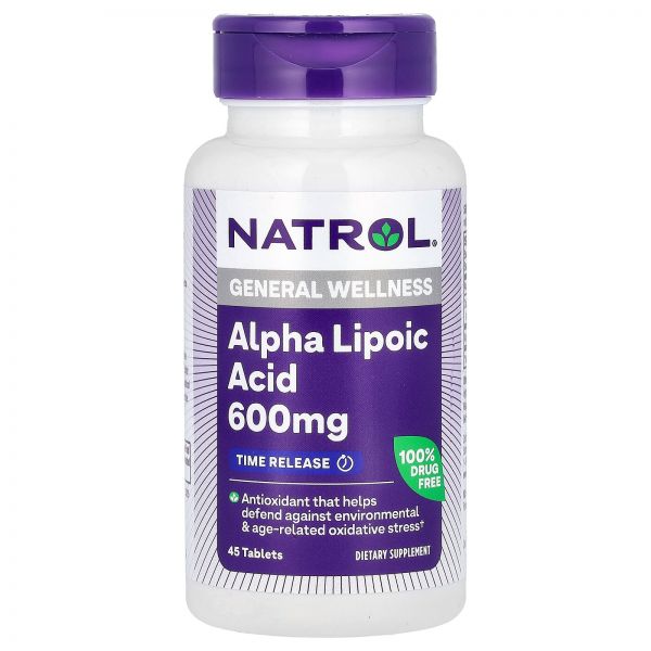 <b>나트롤</b> 알파리포산 서방형 600mg 45정