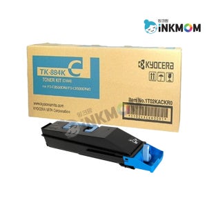 교세라 TK-884KC (TK-884C) 파랑 정품토너 칼라레이저젯 FS-C8500DNG