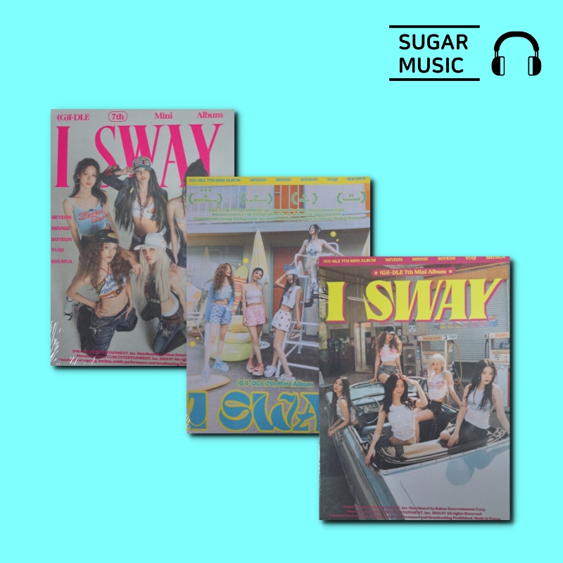 (3종세트) 여자<b>아이</b>들 앨범 GIDLE 미니7집 <b>I</b> SWAY 클락션