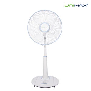 유니맥스 좌석용 일반선풍기 타이머 회전 저소음 14인치 자연풍 리모컨 선풍기