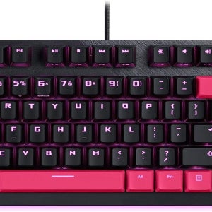 에이수스 유선 게이밍 기계식 체리 믹스 빨간색 스위치 키보드