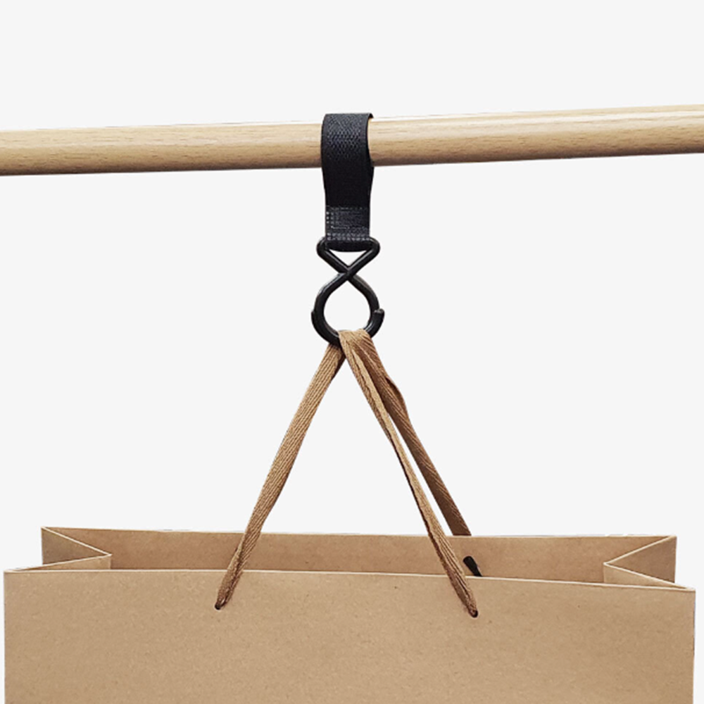 유모차쇼핑백고리2p 아기차종이가방걸이 애기차핸드백걸기