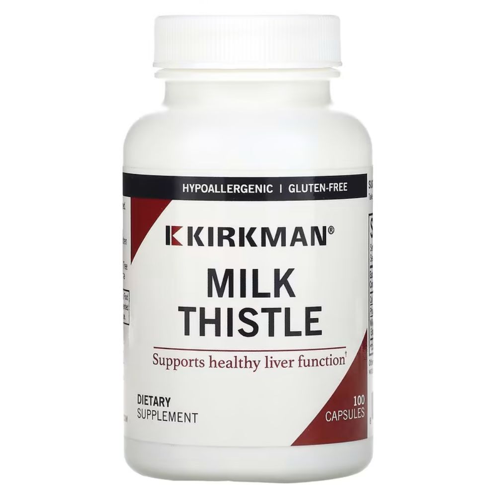 Kirkman Labs 커크맨<b>랩스</b> 밀크씨슬 100mg 100캡슐 밀크시슬 <b>실리마린</b>