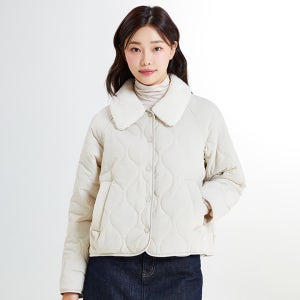 스파오 탈착 칼라 경량 퀼팅 재킷(4colors) SPJAE4TG01
