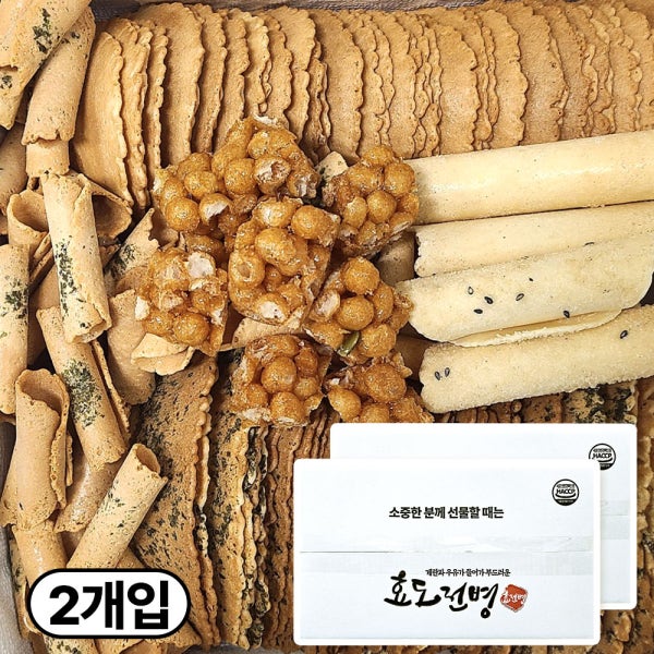 효도전병 옛날과자 센베이 센베 전통 생과자 셈배 1kg 2박스