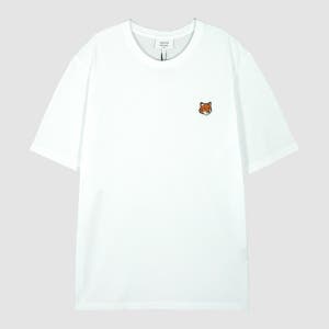 메종키츠네 25FW 폭스헤드 반팔티 화이트 PM00107KJ7026 P100