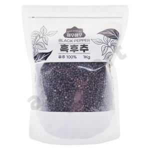 흑후추홀 국내제조 업소용 블랙페퍼 통후추 1kg, 1개