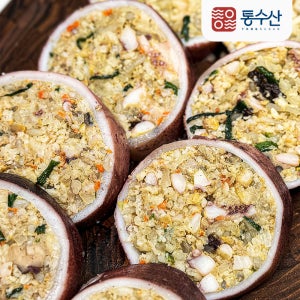 속초 명물 오징어순대 2미 600g 누룽지 수제 아바이순대 순대