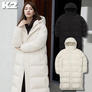 K2 수지 롱패딩 다운점퍼 남성 여성 공용 역시즌 패딩