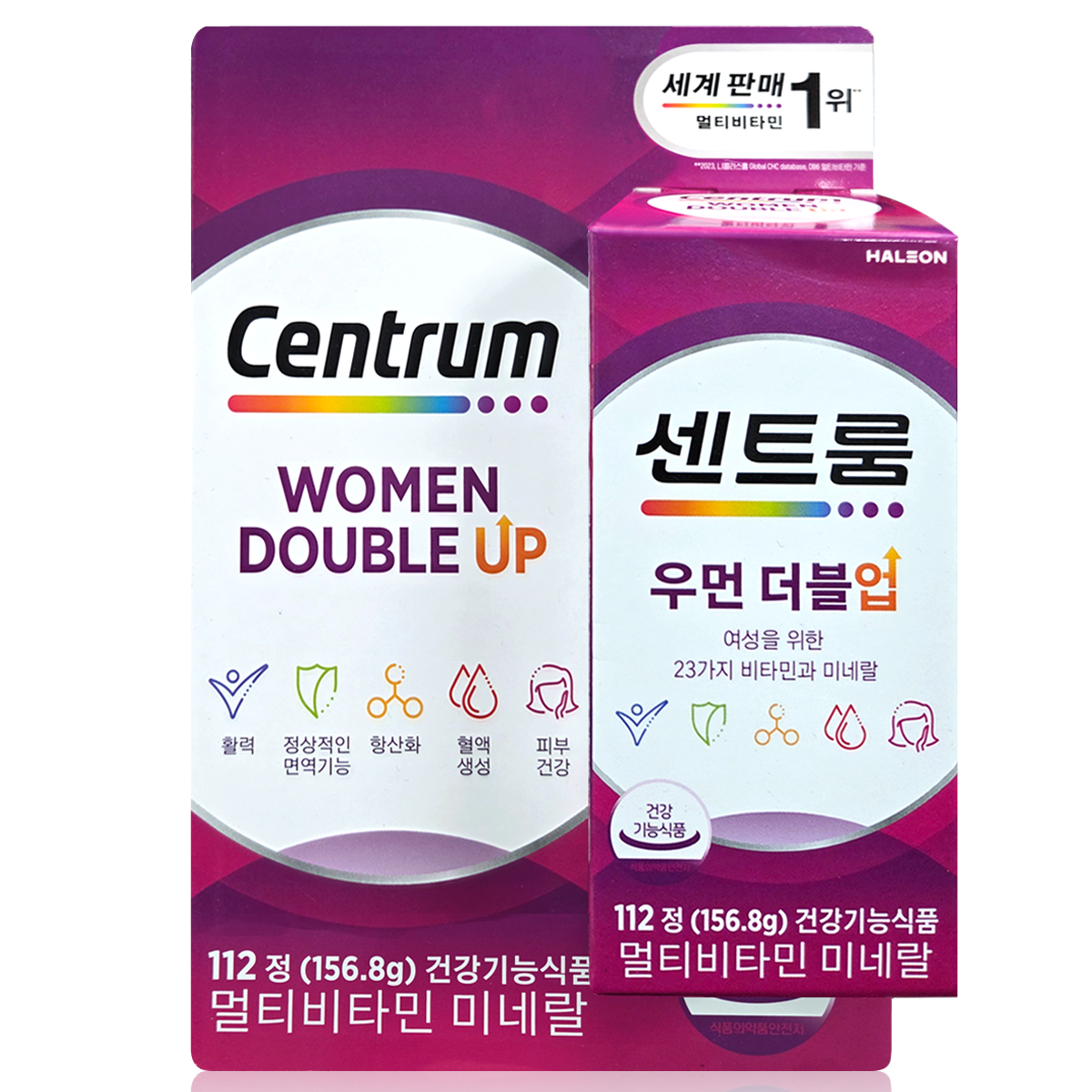 <b>센트룸</b> 우먼 더블업 멀티비타민 112정