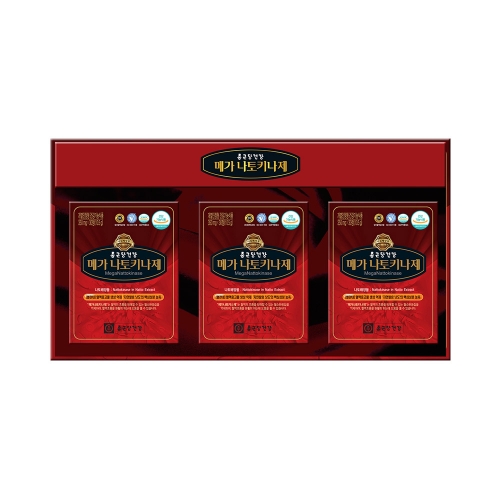 종근당건강 메가 나토키나제 350mg X 30정 X 3통